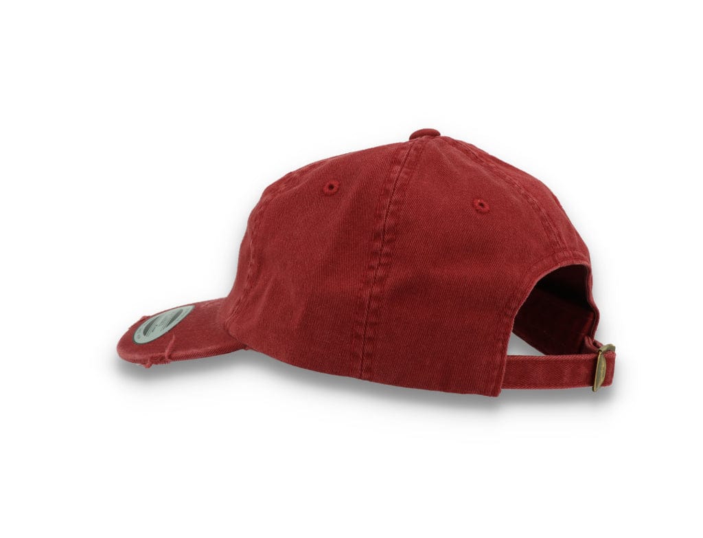 Low Profile Destroyed Cap Maroon 6245DC - LOKK