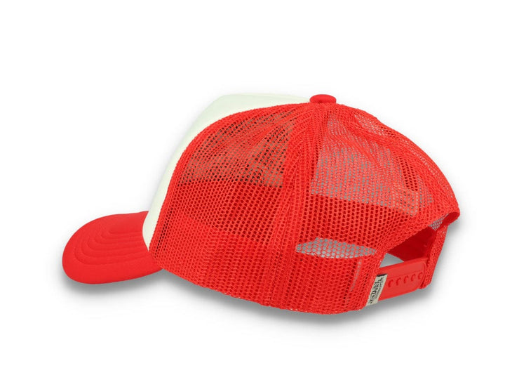 Von Dutch Trucker Cap Baker White/Red - LOKK