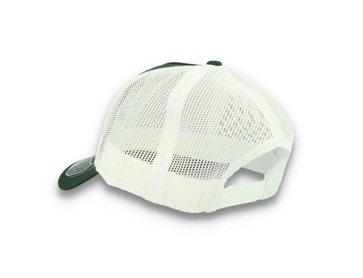 Trucker Cap Bottle Green/White Atlantis Rapper Canvas - LOKK