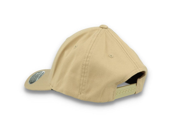 Curved Classic Snapback Khaki Flexfit 7706FF - LOKK