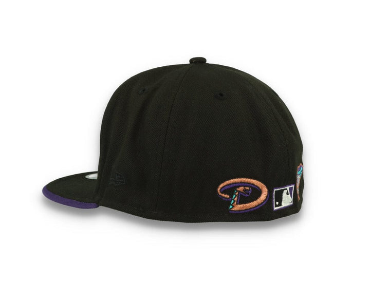 59FIFTY Team Colour Split Arizona Diamondbacks Black - LOKK