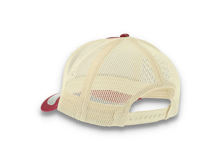 Trucker Cap Burgundy/Stone Atlantis Rapper Cotton - LOKK