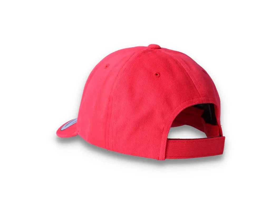 Red Velcro Cap - Twill Baseball - Yupoong 6363V