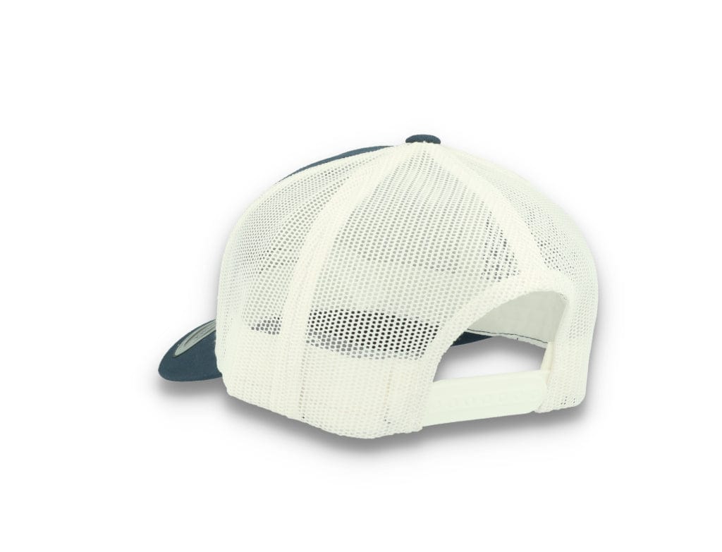 Trucker Cap Navy/White 5-Panel Retro Trucker 2-Tone 6506T - LOKK