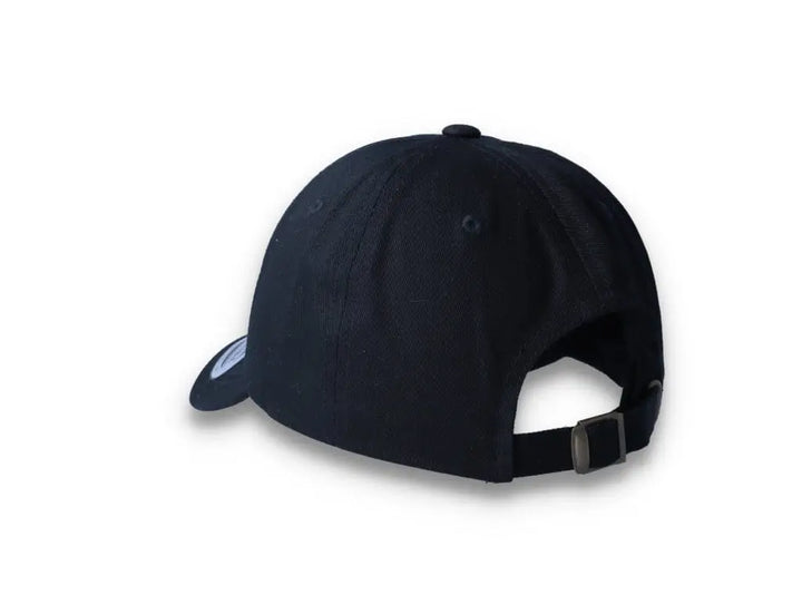 Black Dad Cap Low Profile Cotton Twill - Yupoong 6245CM - LOKK
