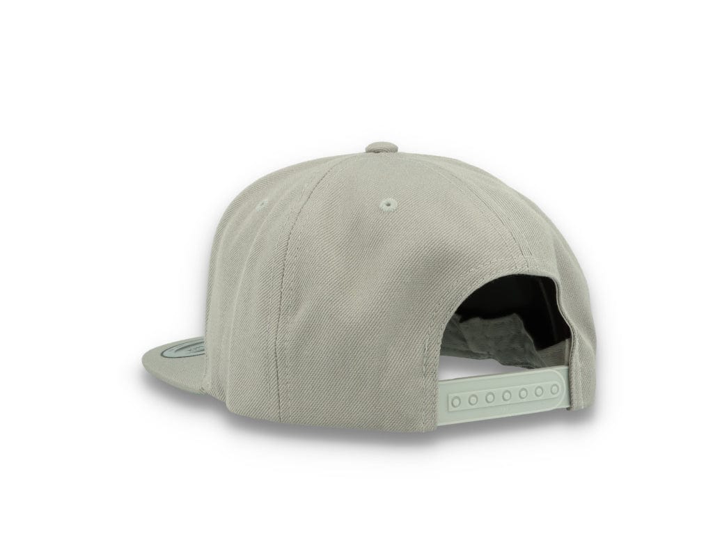 Silver Grey Snapback Cap 6089M - LOKK