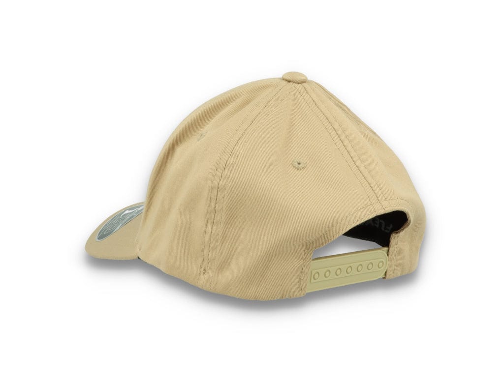 Curved Classic Snapback Khaki Flexfit 7706FF - LOKK