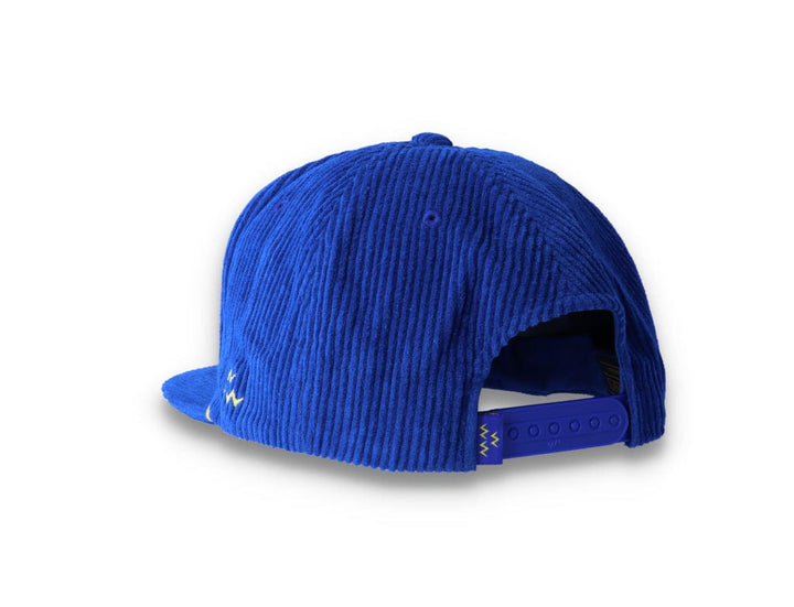 Snapback Cap Blue Weekend Warrior Corduroy - LOKK
