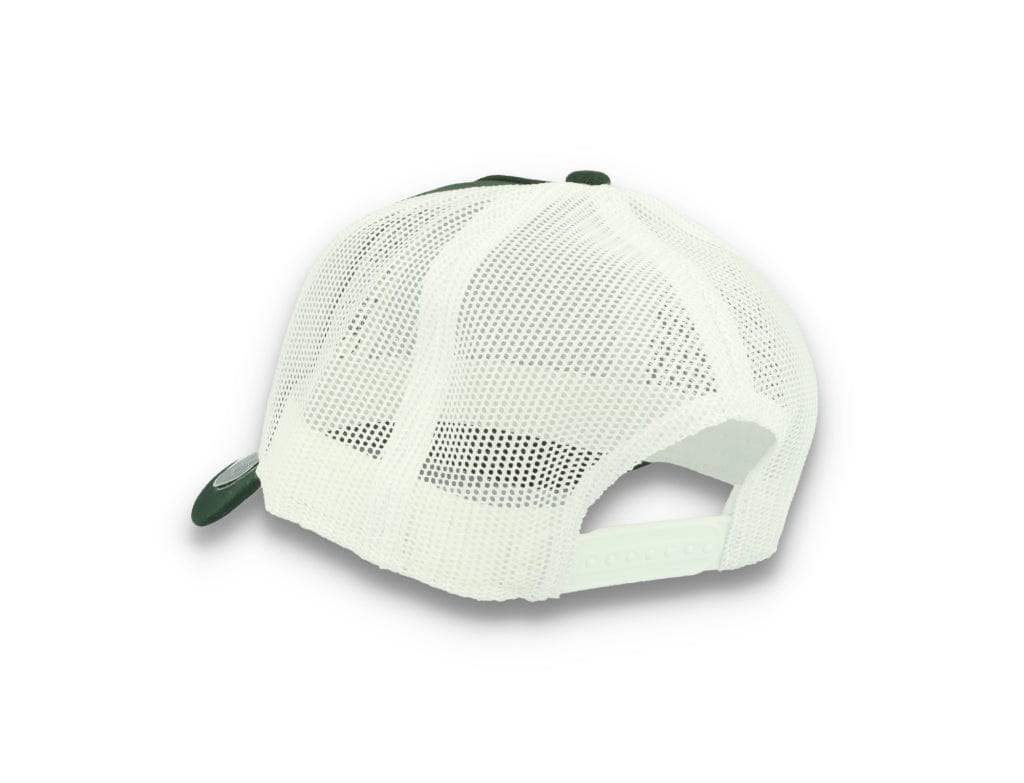 Trucker Cap Bottle Green/White Atlantis Rapper Canvas - LOKK