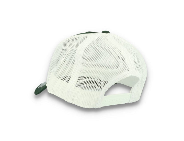 Trucker Cap Bottle Green/White Atlantis Rapper Canvas - LOKK