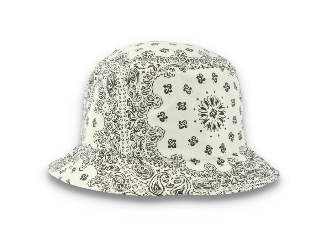 Bucket Hat Bandana Print White 5003BP - LOKK