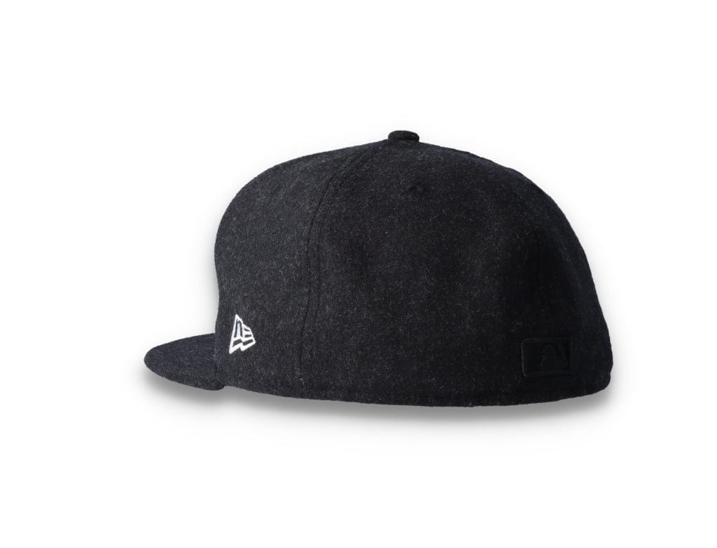 59FIFTY Melton Wool LA Dodgers Black/White - LOKK