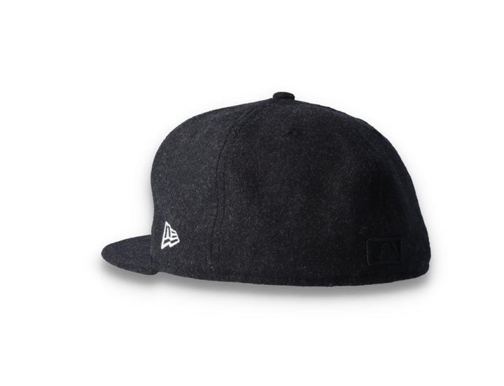 59FIFTY Melton Wool LA Dodgers Black/White - LOKK