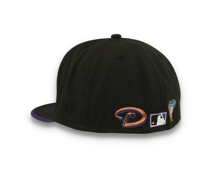 59FIFTY Team Colour Split Arizona Diamondbacks Black - LOKK