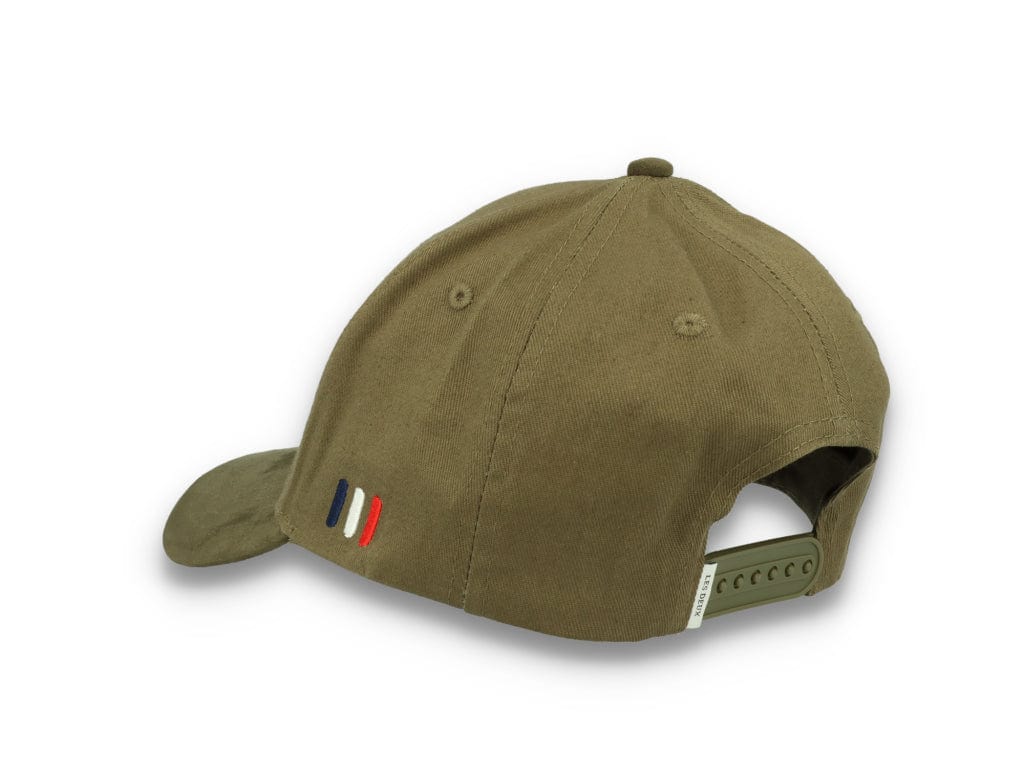 Baseball Cap Suede II Olive Night/Rosin - LOKK