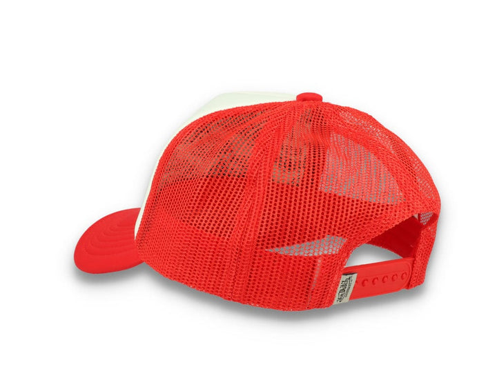 Von Dutch Trucker Cap Baker White/Red - LOKK