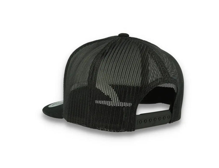 Classic Trucker Cap Black/Black - Yupoong 6006 - LOKK