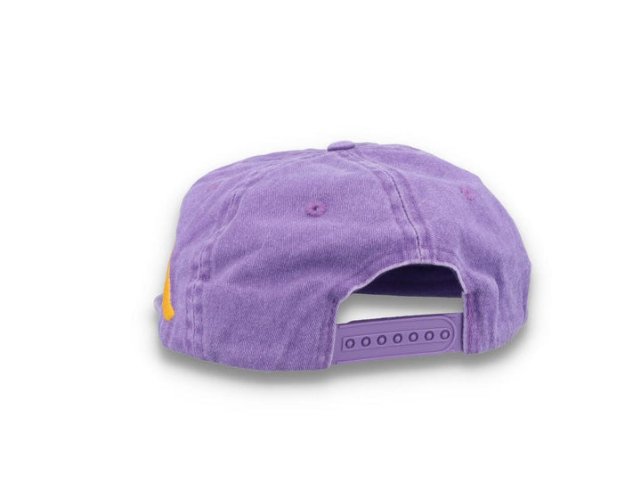 Free & Easy Don't Trip Washed Snapback Hat Purple - LOKK