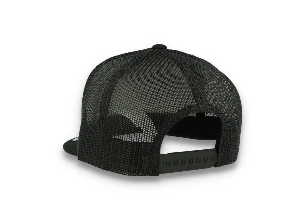Classic Trucker Cap Black/Black - Yupoong 6006 - LOKK