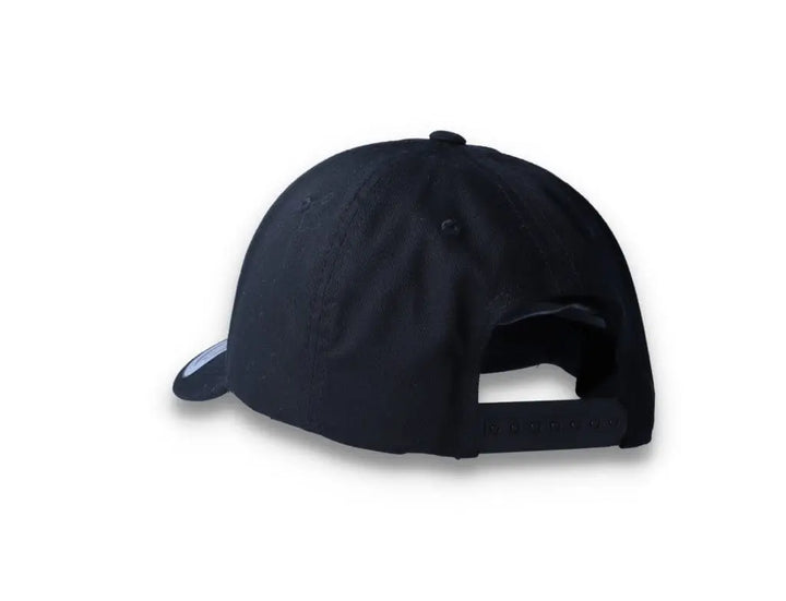 Curved Baseball Cap Snapback Black - Yupoong 7706 - LOKK