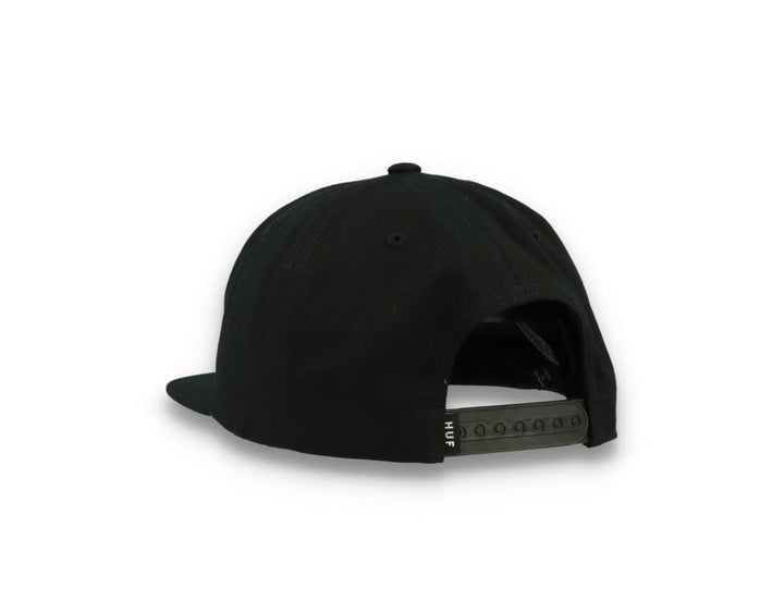 Huf Set Box Snapback Black - LOKK