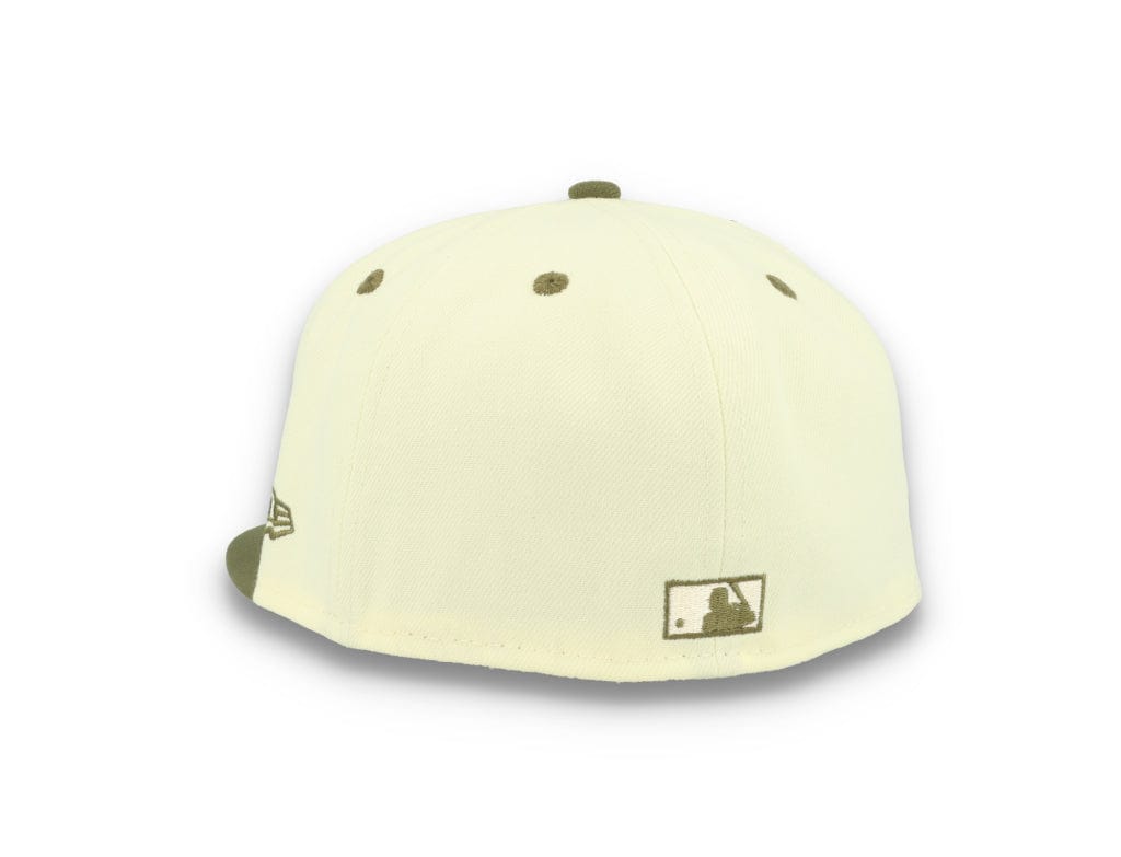 59FIFTY MLB World Series Trail Mix Los Angeles Dodgers White/Khaki - LOKK