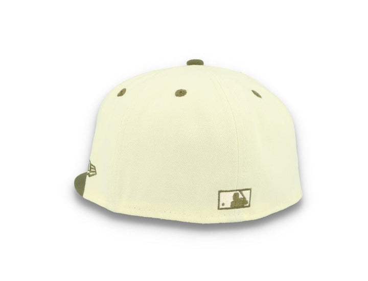 59FIFTY MLB World Series Trail Mix Los Angeles Dodgers White/Khaki - LOKK
