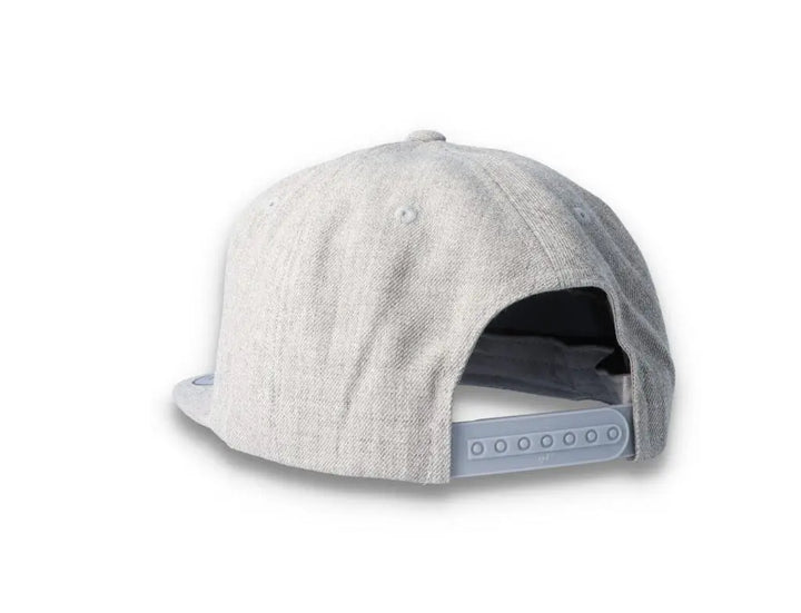 Heather Grey/Heather Grey Snapback Cap - Yupoong 6089M - LOKK