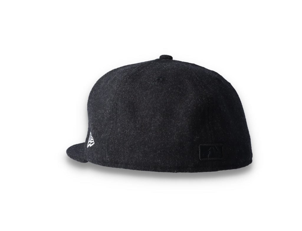59FIFTY Melton Wool LA Dodgers Black/White - LOKK