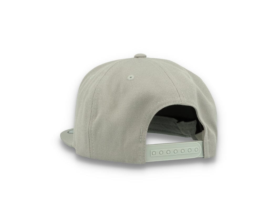 Silver Grey Snapback Cap 6089M - LOKK