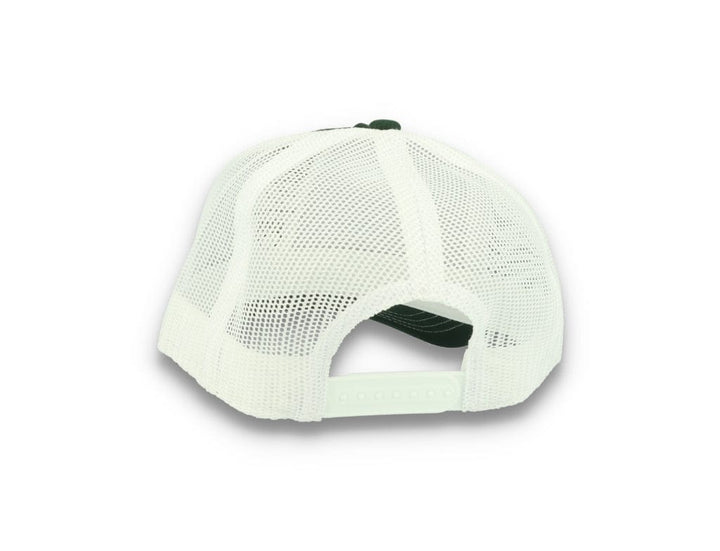 Trucker Cap Bottle Green/White Atlantis Rapper Canvas - LOKK
