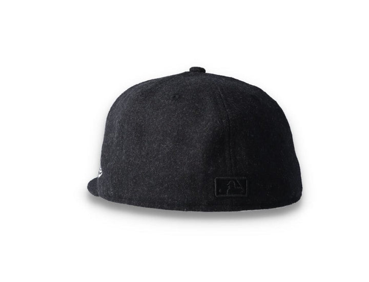 59FIFTY Melton Wool LA Dodgers Black/White - LOKK