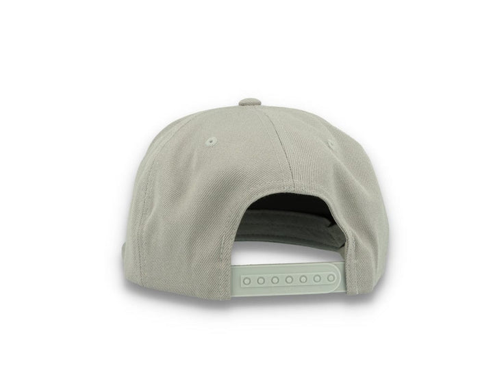Silver Grey Snapback Cap 6089M - LOKK