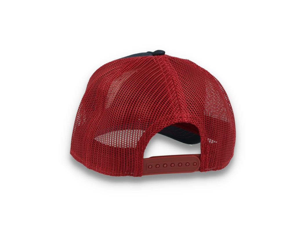Trucker Cap Navy/Burgundy Atlantis Rapper Canvas - LOKK