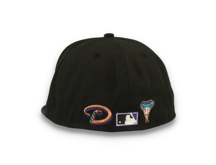 59FIFTY Team Colour Split Arizona Diamondbacks Black - LOKK