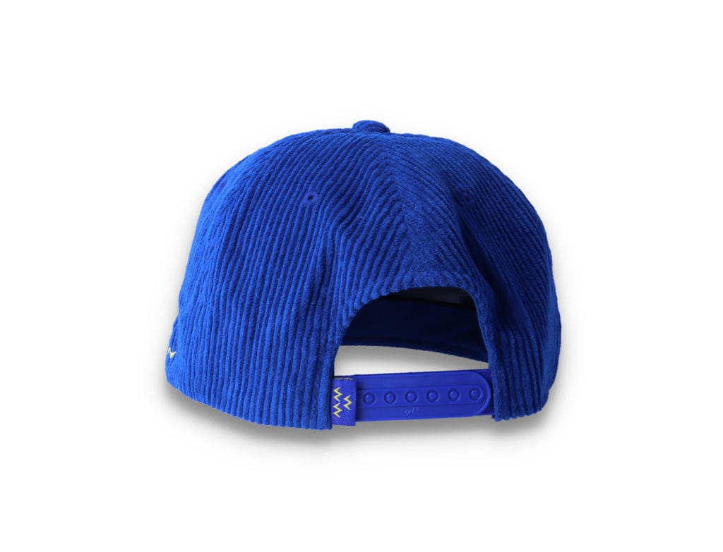 Snapback Cap Blue Weekend Warrior Corduroy - LOKK