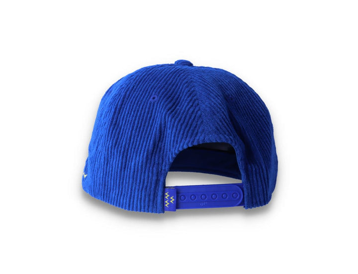 Snapback Cap Blue Weekend Warrior Corduroy - LOKK