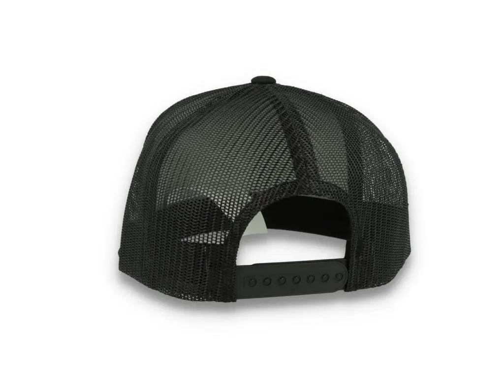 Classic Trucker Cap Black/Black - Yupoong 6006 - LOKK