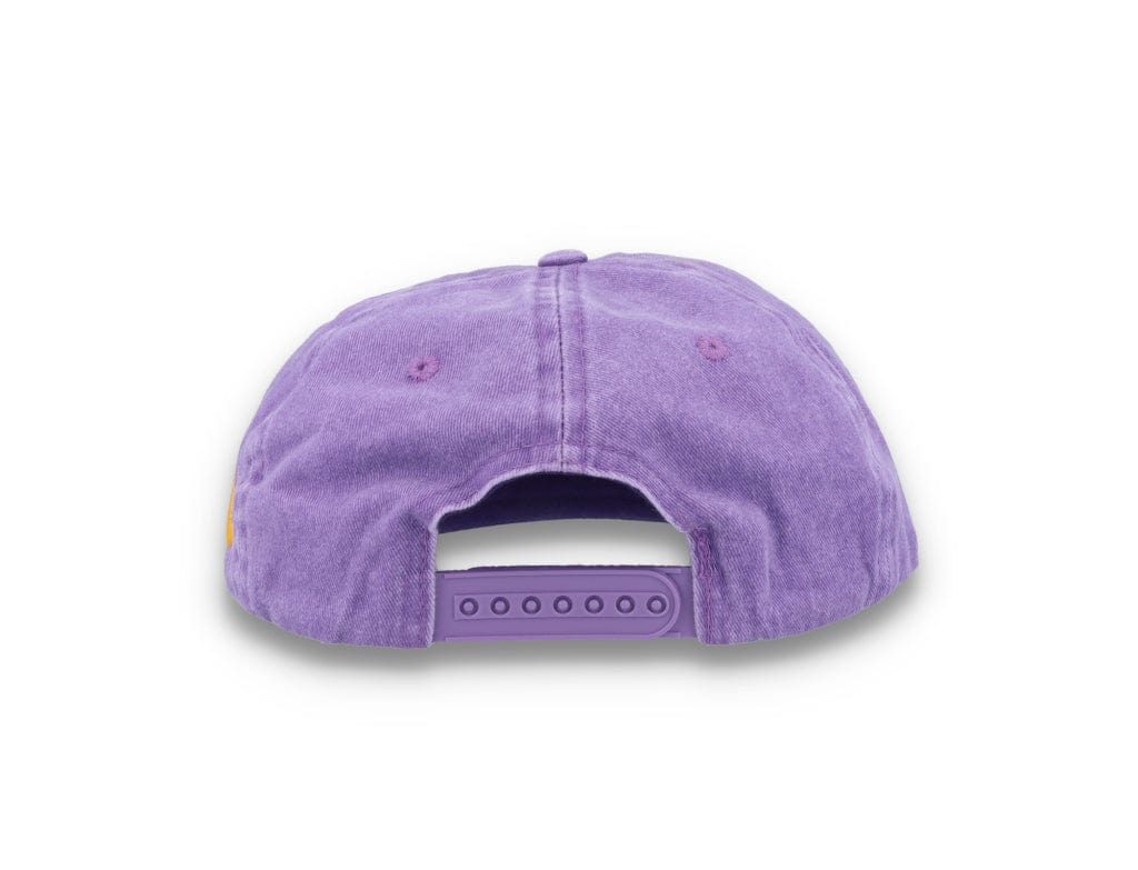 Free & Easy Don't Trip Washed Snapback Hat Purple - LOKK