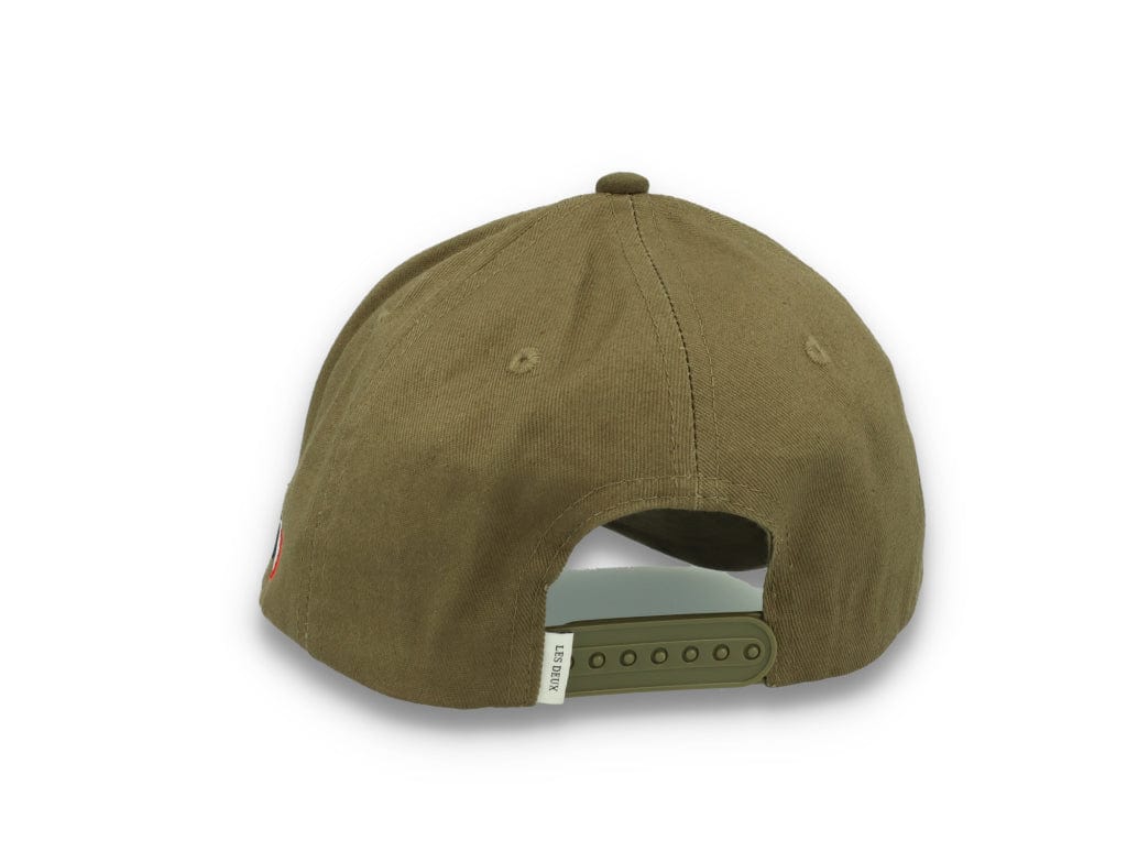 Baseball Cap Suede II Olive Night/Rosin - LOKK