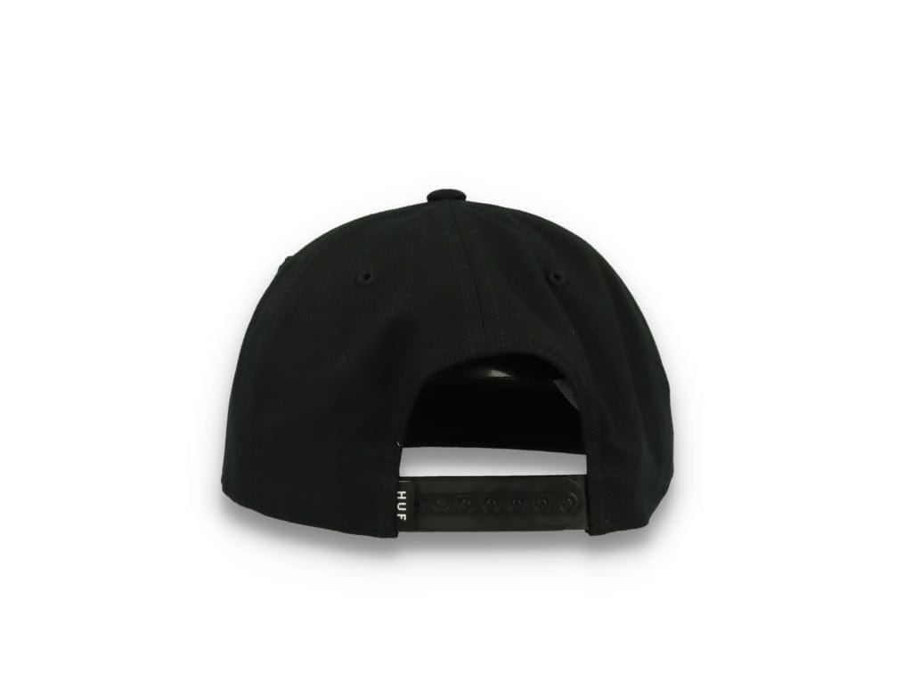 Huf Set Box Snapback Black - LOKK