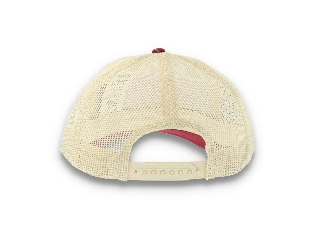 Trucker Cap Burgundy/Stone Atlantis Rapper Cotton - LOKK