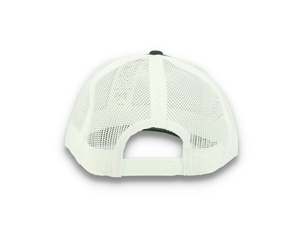 Trucker Cap Bottle Green/White Atlantis Rapper Canvas - LOKK