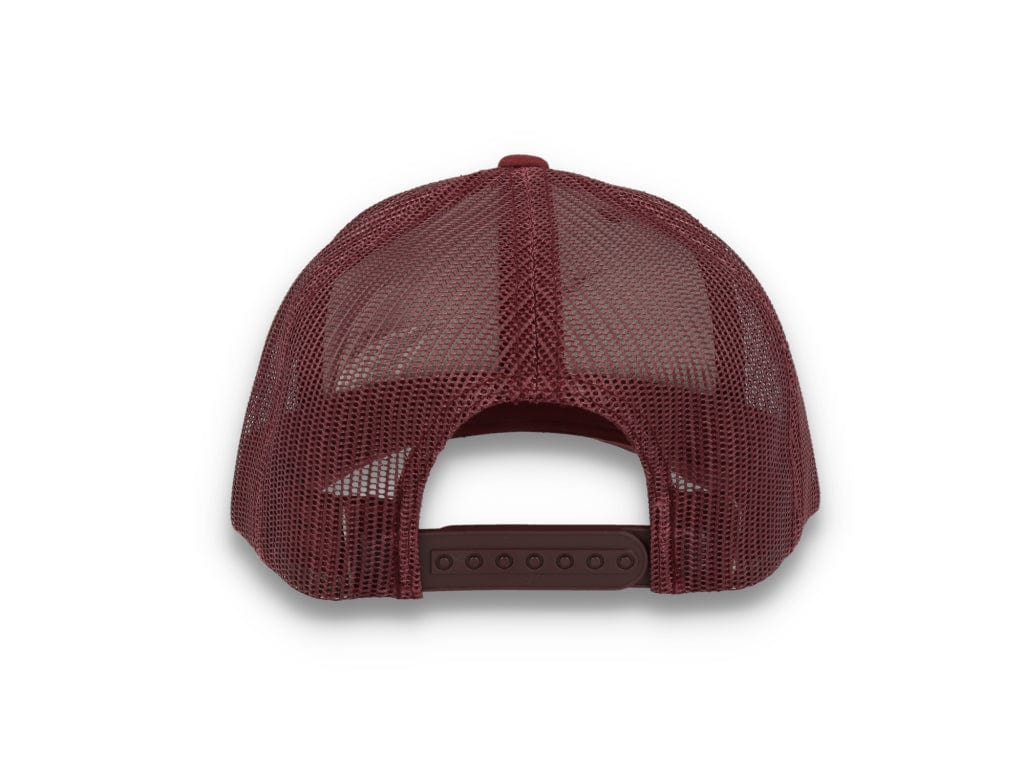 Maroon Trucker Cap Retro - Yupoong 6606 - LOKK