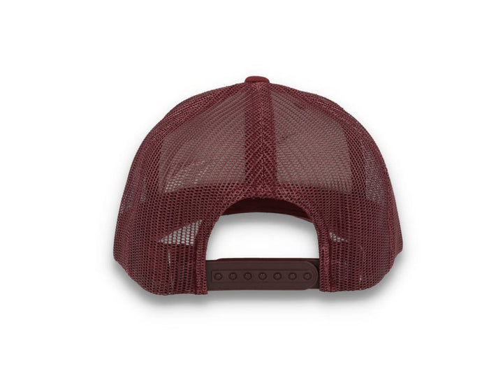 Maroon Trucker Cap Retro - Yupoong 6606 - LOKK
