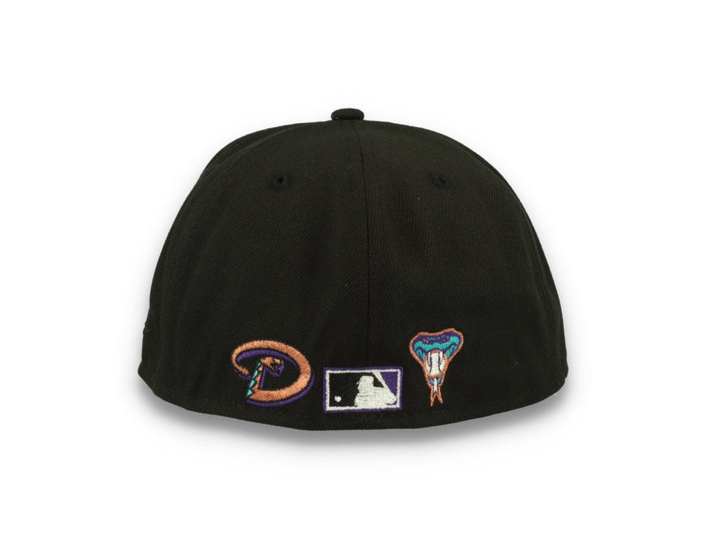 59FIFTY Team Colour Split Arizona Diamondbacks Black - LOKK