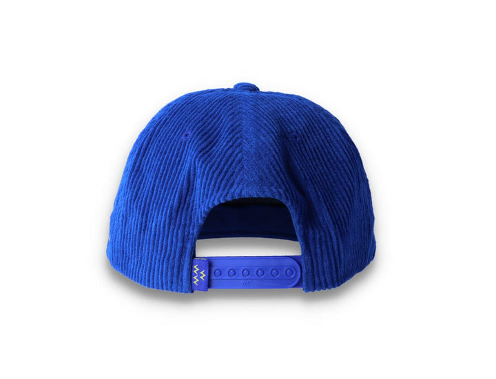 Snapback Cap Blue Weekend Warrior Corduroy - LOKK