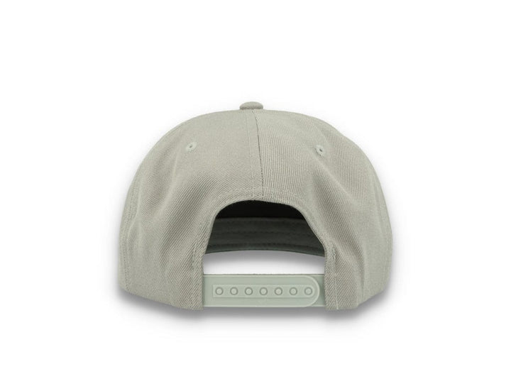 Silver Grey Snapback Cap 6089M - LOKK