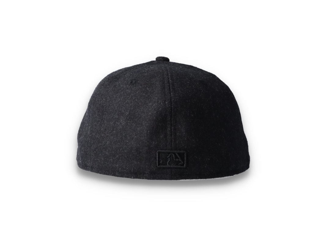 59FIFTY Melton Wool LA Dodgers Black/White - LOKK