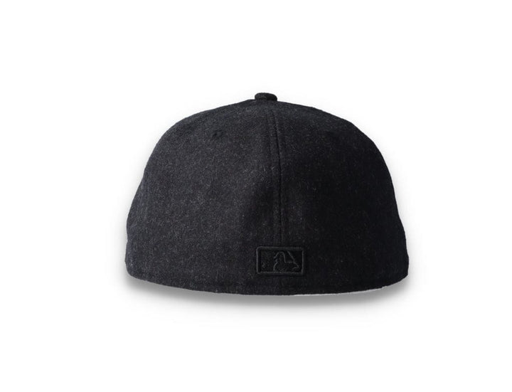 59FIFTY Melton Wool LA Dodgers Black/White - LOKK
